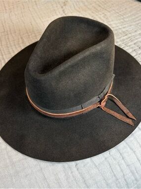 Kemo Sabe Cowboy Hat Black Beaver 5X Felt Size 7 1/8. NWOT